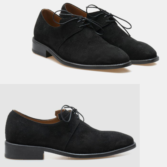 オックスフォード スエードレザーシューズ 本革 メンズ 本革 オーダーシューズ 靴　ac