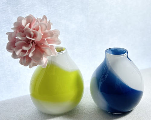 KASHITSUKI -花実木- ROUND フラワーベース 一輪挿し・花瓶・花器