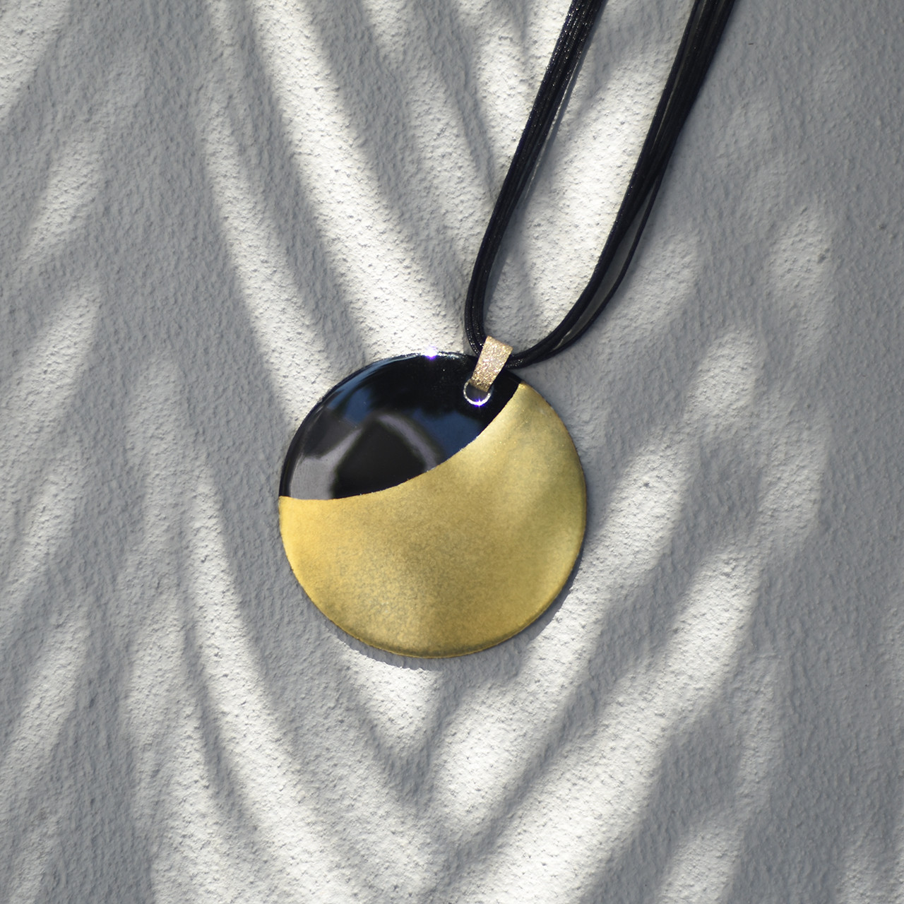 【ペンダント　大ぶり】七宝焼き×De Stijl（デ・ステイル）〈sandringham_01017L.1〉