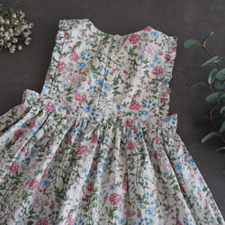 floralワンピース　90サイズ　子供服 5枚目の画像