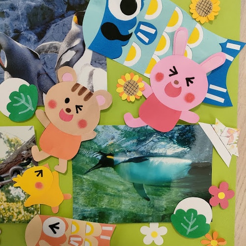 鯉のぼり 文字変更可 名入れ 写真 端午の節句 壁面 アルバム 飾り  