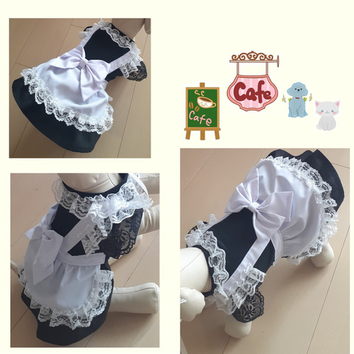 楽天市場】犬 服 可愛い エプロンドレス 犬 服 猫 小型犬 犬用