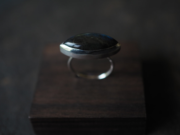 labradorite silver ring (kazagoshi) 9枚目の画像