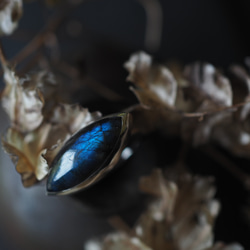 labradorite silver ring (kazagoshi) 1枚目の画像