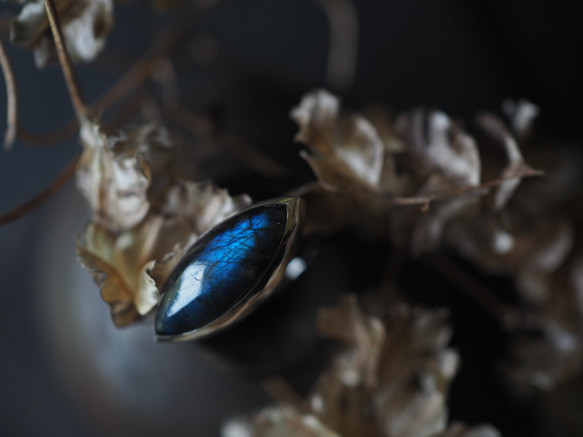 labradorite silver ring (kazagoshi) 1枚目の画像