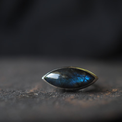 labradorite silver ring (kazagoshi) 6枚目の画像