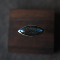 labradorite silver ring (kazagoshi) 2枚目の画像