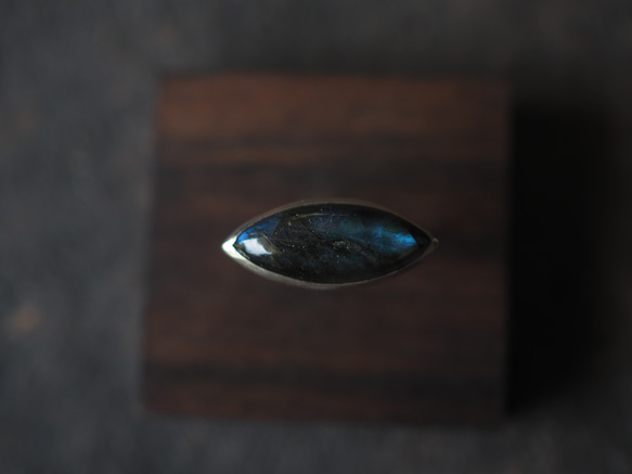 labradorite silver ring (kazagoshi) 2枚目の画像