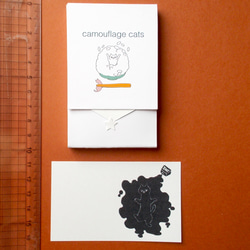 擬態猫のカードメモ24枚セット 4枚目の画像