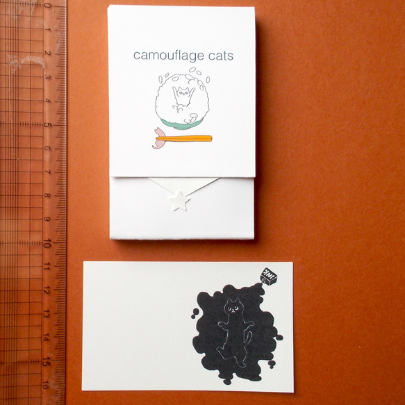 擬態猫のカードメモ24枚セット 4枚目の画像