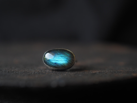 labradorite silver ring (fuukou) 6枚目の画像