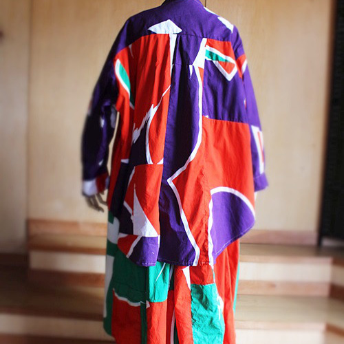 SOLD/SAYOCAFE大漁旗リメイクギャザーワンピース ワンピース 衣工房  