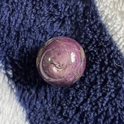 CYA【AAA スター ルビー 11.9mm玉 粒売】 天然石ビーズ 7月誕生石 バラ 現物 2枚目の画像