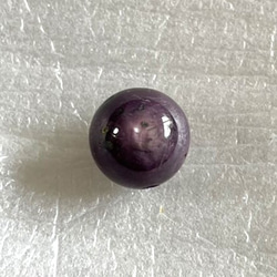 CYA【AAA スター ルビー 11.9mm玉 粒売】 天然石ビーズ 7月誕生石 バラ 現物 6枚目の画像