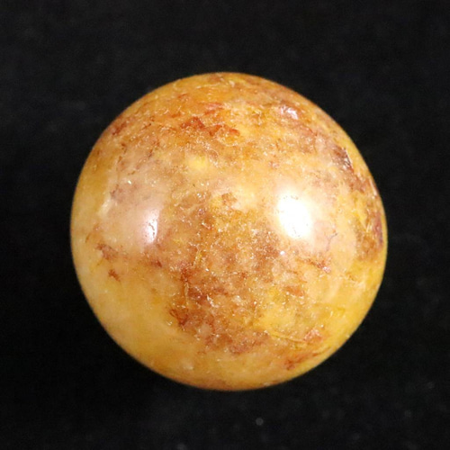 H&E社 ヒマラヤレッドゴールドアゼツライト 25mmスフィア 22.3g #92162