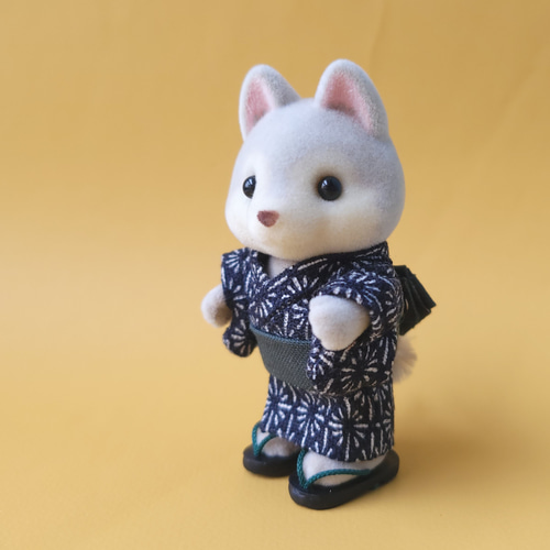 ぽん様 シルバニアファミリー 浴衣セット 着物 男の子 こども ぽん様 シルバニアファミリー 浴衣セット 着物 男の子 こども