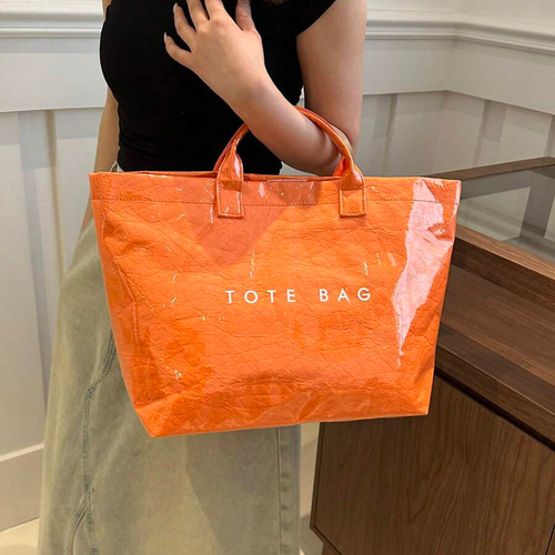専用ページ　ショップ袋 HERMES オレンジ ショッピングバッグ 大 思い起こす