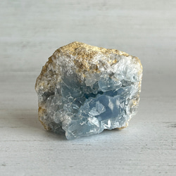 セレスタイト 原石 220ｇ ミニクラスター 3枚目の画像