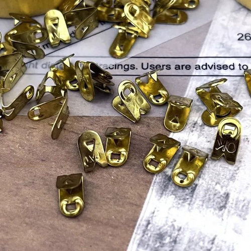 アンティーク　ペーパークリップ　アメリカ　アルミ素材？ アンティーク ペーパークリップ アメリカ アルミ素材？