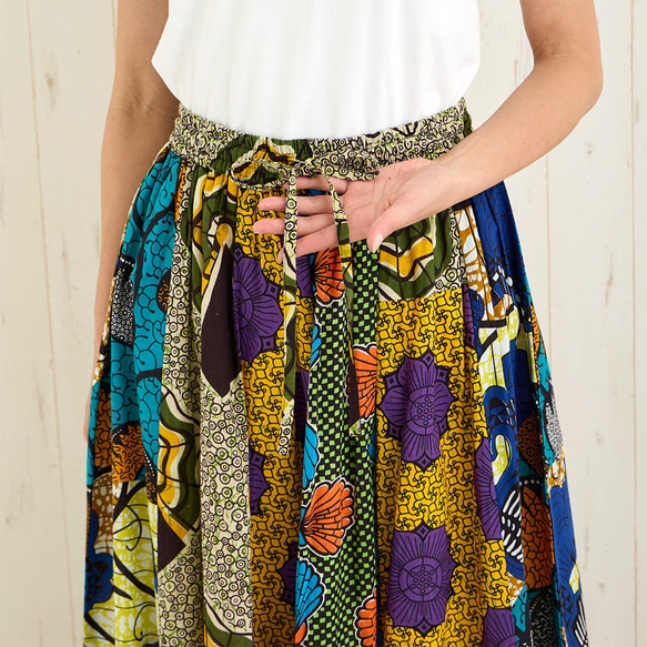 アフリカンプレーン スカート 6枚目の画像