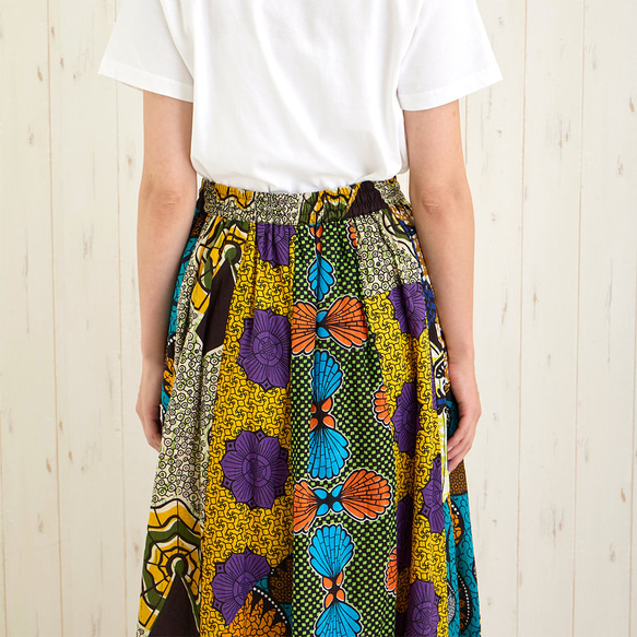 アフリカンプレーン スカート 8枚目の画像