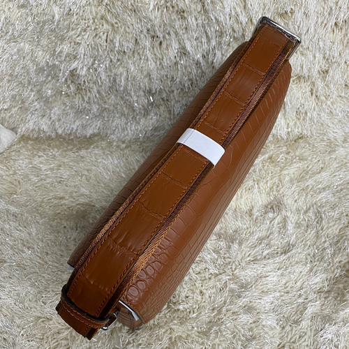 ワニ革 ショルダーバッグ クロコダイルレザー 出張 メンズ ワニ革 ショルダーバッグ クロコダイルレザー 出張 メンズ