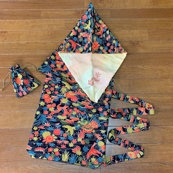 津軽三味線☆長袋　ネコ柄 津軽三味線用【 長袋 (上) 】 津軽三味線☆長袋 ネコ柄 三味線・お琴