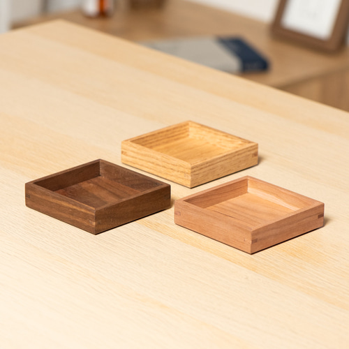 木製のシンプルな小物入れ 机の整理に その他ケース 沖田木工 通販