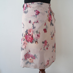 バレエ　ラップスカート[ピオニー・ピンクC52-136]X148Cpeonypink 9枚目の画像