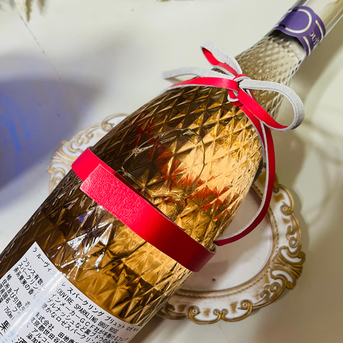 ボトル ランジェリー 本革 ワイン 日本酒 ボトル飾り 瓶飾り ジョーク