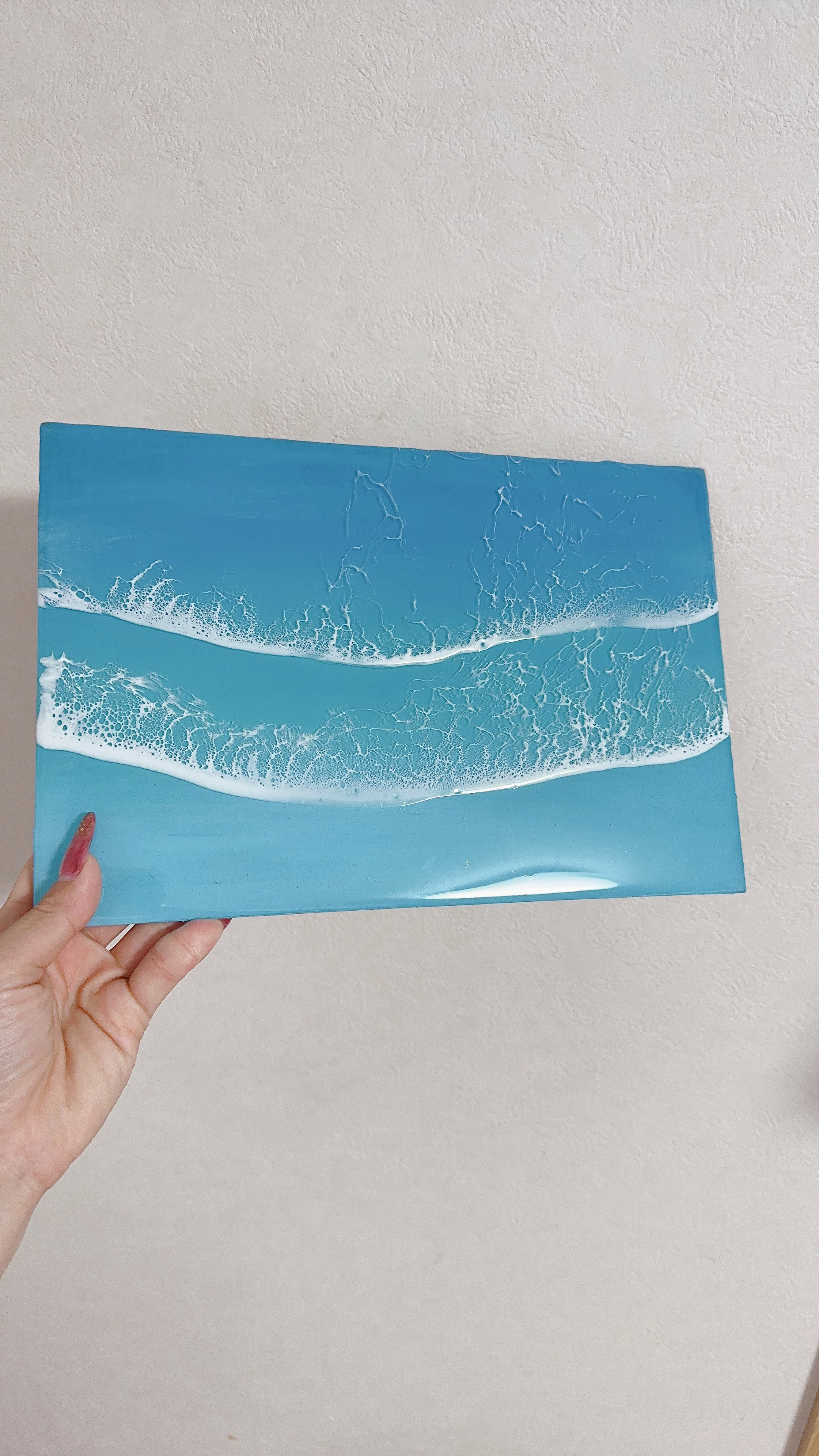 海アート、エポキシレジンアート、レジンの海アートです その他