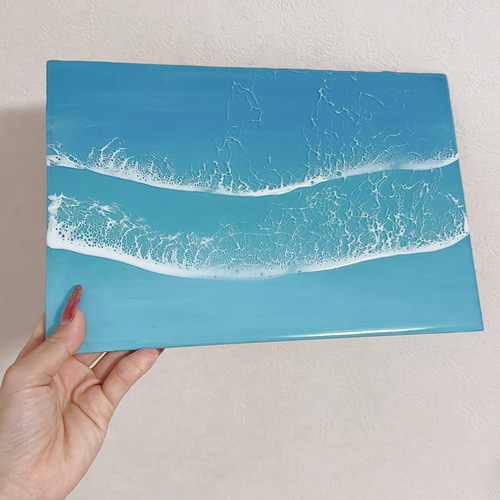 海アート、エポキシレジンアート、レジンの海アートです その他