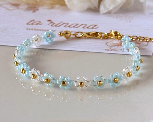 ハンドメイド　お花のブレスレット 500x0.jpg