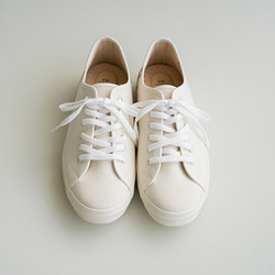 【新作】　スニーカー スイカ　（ホワイト スニーカー）　靴・シューズ　白 10枚目の画像