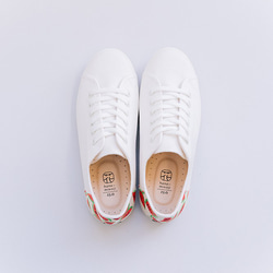 【新作】　スニーカー スイカ　（ホワイト スニーカー）　靴・シューズ　白 5枚目の画像
