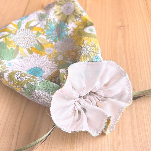 haruk15＊リバティ生地使用＊スモールスザンナ＊巾着 haruk15