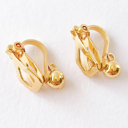 02 素材用 18k 1g アクセサリー　ハンドメイド　指輪　イヤリング 楽天市場】イヤリング パーツ サークル カン付き 2個セット (1