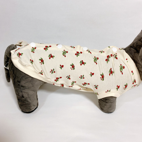 完成品】犬服 DMサイズ 後ろ開き シニア犬も着やすい背開き服 