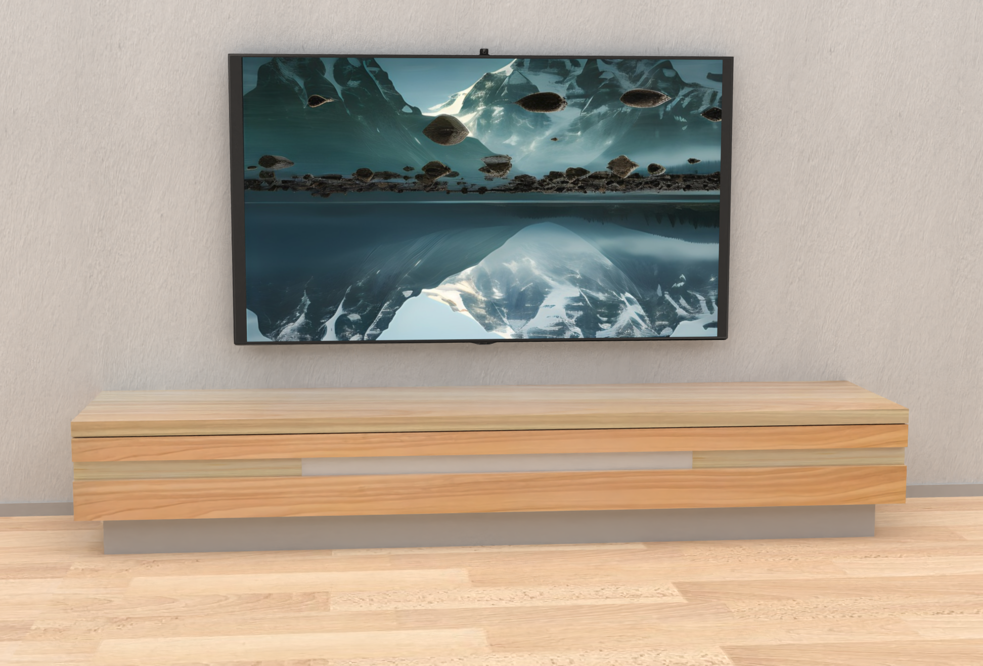 『ヴェローナ_T30』手作りテレビ台・桧（四国産）無垢材・w170