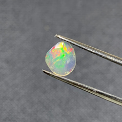 一点もの k18 Ethiopian Opal rose リング No.2/ 受注制作 7枚目の画像