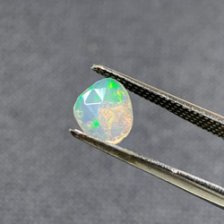 一点もの k18 Ethiopian Opal rose リング No.2/ 受注制作 5枚目の画像