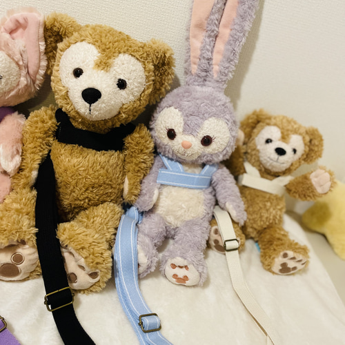 一緒にお出かけハーネス♡ダッフィーフレンズ用♡ショルダーひも付き