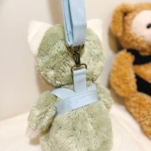 一緒にお出かけハーネス♡ダッフィーフレンズ用♡ショルダーひも付き