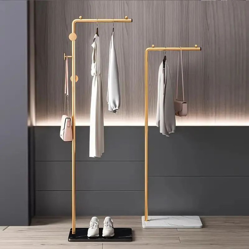 ハンガーラック 150cm ゴールド 金 ポールハンガー ハンガー 収納 衣類