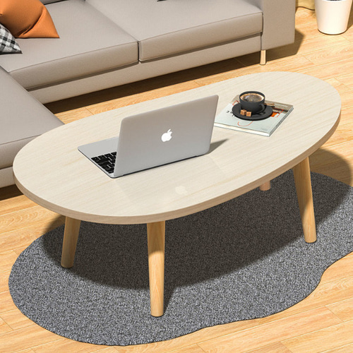 ※最終値下げ※【新品未使用】 コーヒーテーブル 韓国風 円形ローテーブル センターテーブル シンプル 北欧 韓国風 (机