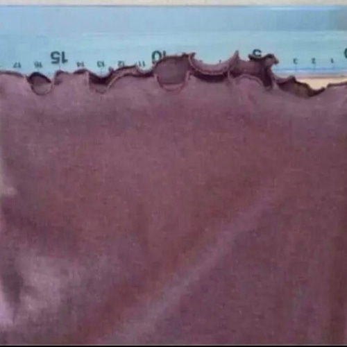 超柔らかスーパーロング綿100%天竺編みチョコレートシングルネック  