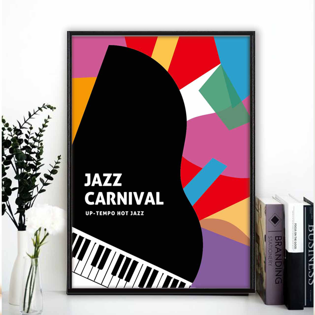 ジャズカーニバル　フルーツ　イラスト　ポスター　A4 A3 A2 A1　アート  　アートポスター　sei検索　2772