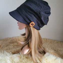 ロカビリーパンクロックアシンメトリーZIPベレー赤×黒 UKパンクロックファッション レッド＆ブルーアシンメトリーZIPベレー帽