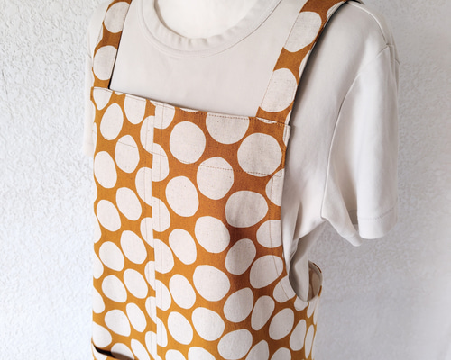 【 モダンなエプロン 】handmade●M~L●カラフルどっと モダンなエプロン 】handmade○M~L○カラフルどっと モダンなエプロン