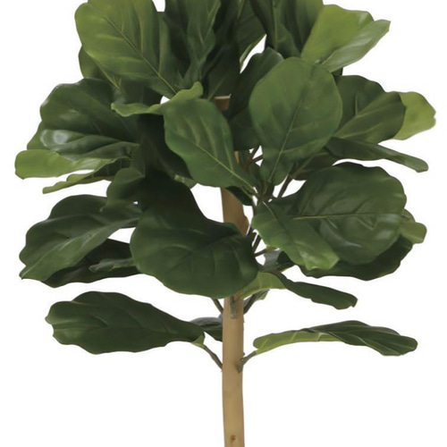 光触媒人工観葉植物ウォールグリーンフェイクグリーンDXカシワバゴム1.0